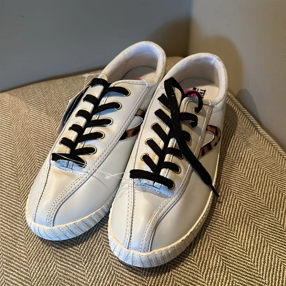 TRETORN Nylite Leather Plus Leather Lace Up Sneakers‎ Size 8.5 11 NWT